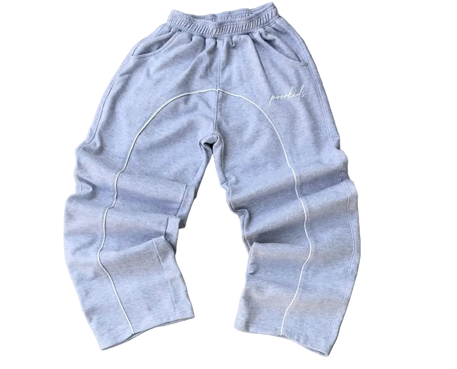 Straight fit trousers | Hazel Grey