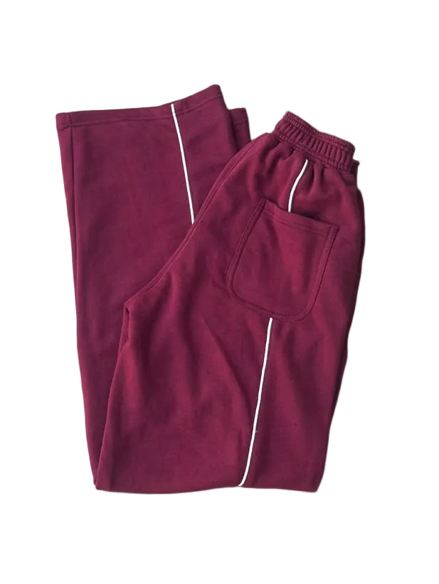 Straight Fit Trouser | Mahroon
