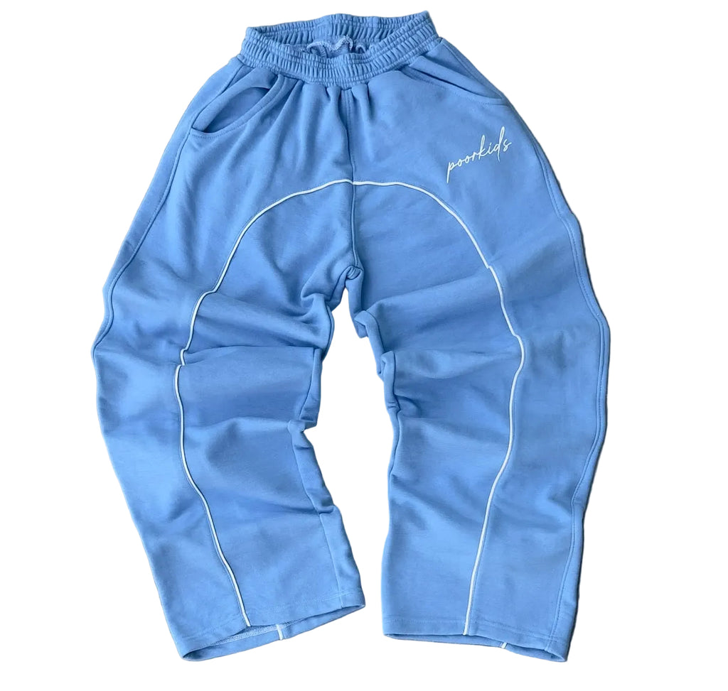 Straight Fit Trouser | Sky Blue