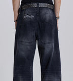 Relaxed Fit Ripped Jeans