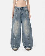 Ragged Jeans Baggy