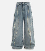 Ragged Jeans Baggy