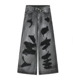 Baggy Fit Ripped Jeans