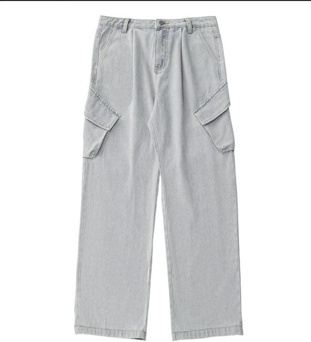Skater Fit Cargo Jeans
