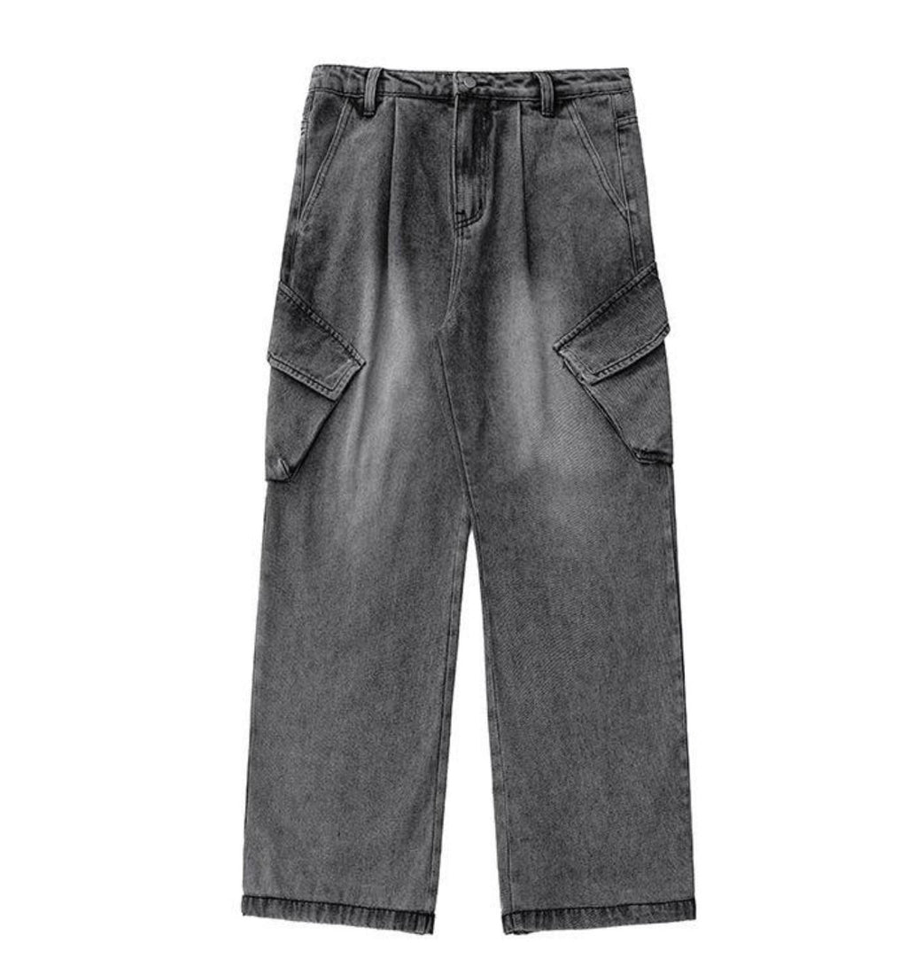Skater Fit Cargo Jeans